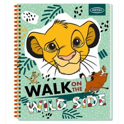 Cuaderno Universitario Rey León 7 mm 100 Hojas