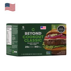 Hamburguesa Vegetal Beyond Meat Cookout 5 un.