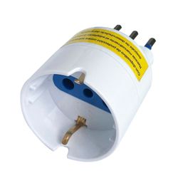 Adaptador de Enchufe Schuko Macrotel Certificado