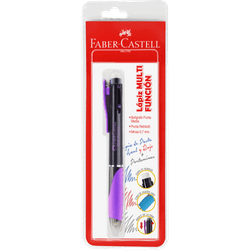 Bolígrafo Multifuncional: Azul y Rojo + Portaminas 0,7 mm