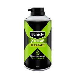 Espuma de Afeitar Schick Xtreme Piel Sensible 300 ml