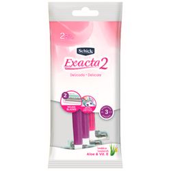 Máquina Depilatoria Schick Exacta 3 un.