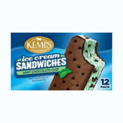 Helado Kemps Sándwich Menta 60 g 12 un.