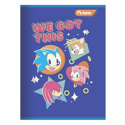 Cuaderno College Torre Sonic 7 mm 80 Hojas
