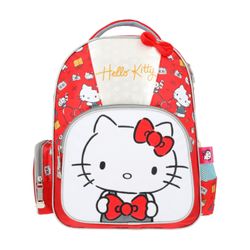 Mochila Roja Hello Kitty con Pinche