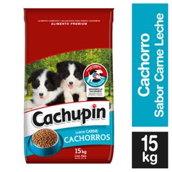 Alimento Perro Cachorro Cachupín Carne y Leche 15 kg