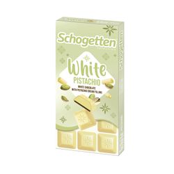 Chocolate Blanco con Pistacho Schogetten 100 g