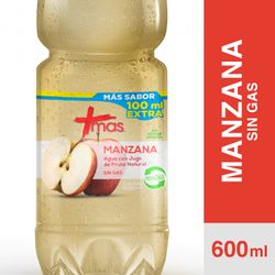 Agua Saborizada Mas Manzana Sin Gas 600 ml