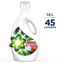 Detergente Líquido Ariel Doble Poder Concentrado 1.8 L