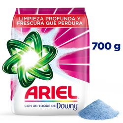 Detergente en Polvo Ariel Toque de Downy 700 g