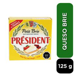 Queso Brie President en Lata 125 g