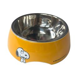 Plato para Mascota Snoopy Metálico