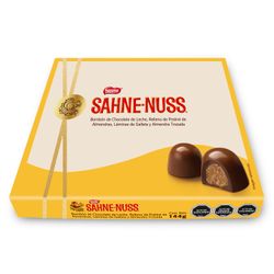 Bombones Sahne Nuss Relleno Praliné y Almendra Caja 12 g 12 un.