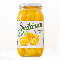 Papayas en Conserva Saturno 1 kg