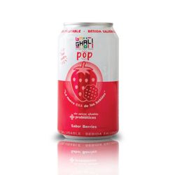Bebida Ghali Pop Berries 350 cc