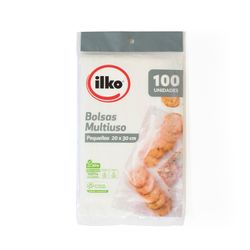 Bolsa Multiuso Ilko Transparente 20 x 30 cm 100 un.