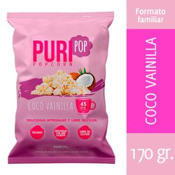 Popcorn Puripop Coco Vainilla 170 g