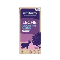 Leche de Cabra Ecoterra Libre Pastoreo 1 L