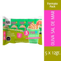 Pack Colación Puripop Oliva Sal de Mar 15 g
