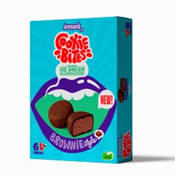 Helado Icenack Cookie Bite Brownie 210 g