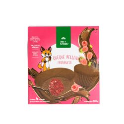 Queque Nutrisa de Chocolate Relleno con Frambuesa sin Sellos 4 un.
