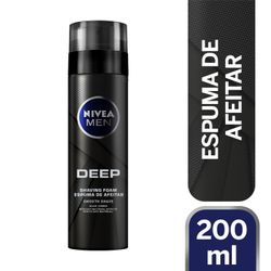 Espuma de Afeitar Nivea Men Deep 200 ml