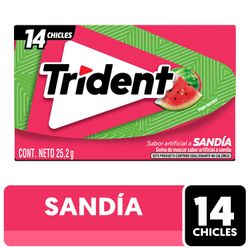 Chicle Trident Sandía 14 un.