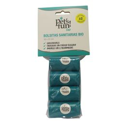 Bolsas Sanitarias Pet's Fun Biohíbridas 4 x 15 un.
