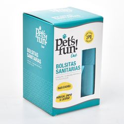 Bolsas Sanitarias Pet's Fun 32 x 22 cm 270 un.