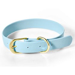 Collar PVC Talla M Celeste