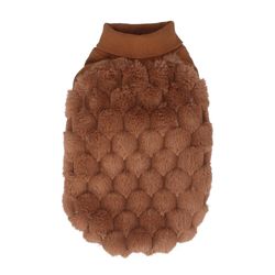 Polerón Plumy Café Talla M