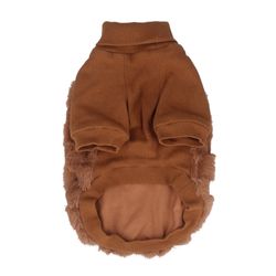 Polerón Plumy Café Talla L