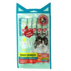 Paté Creamy Pollo, Atún y Camarón Gato 70 g