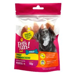 Snack Jerky de Pollo Perro 100 g