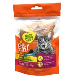 Snack Jerky de Pollo Gato 80 g
