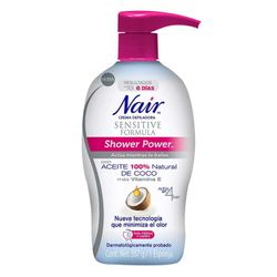 Crema Depilatoria Nair Sensi con Aplicación en la Ducha 357 g
