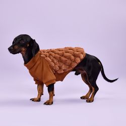 Polerón Plumy Café Talla S