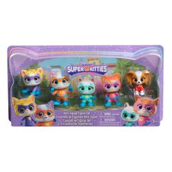 Juguete Super Kitties Set 5 Figuras