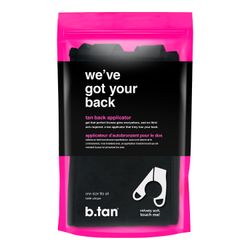 Guante Aplicador Autobronceante Espalda Negro 1 un.