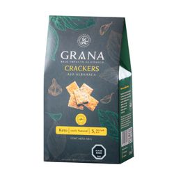 Galletas Cracker Keto Harina de Almendras, Ajo, y Albahaca 135 g