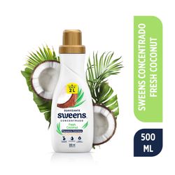 Suavizante de Ropa Sweens Fresh Coconut Frasco 500 ml
