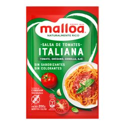 Salsa de Tomate Malloa Italiana 200 g