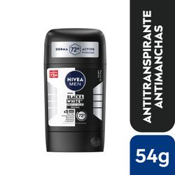 Antitranspirante Barra Nivea Men Black & White Original 54 g