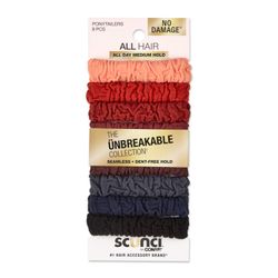 Elástico Scunci Unbreakable Color 8 un.