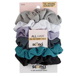 Colet Scrunchies Scunci Base Color 6 un.