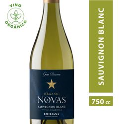 Vino Orgánico Novas Sauvignon Blanc 750 cc