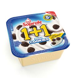 Yogurt con Cereal Soprole 1+1 Mini Cookies 140 g