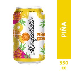 Cóctel de Vino Manquehuito Piña Lata 350 cc