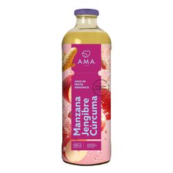 Jugo Ama Time Manzana Jengibre Cúrcuma 1 L