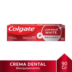 Pasta Dental Colgate Luminous White Brilliant 90 g